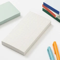 Bloc-notes coloré à grille, Grand