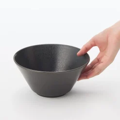 Bol à nouilles Mino Ware ‐ Glaçure noire