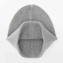Bonnet en coton et soie