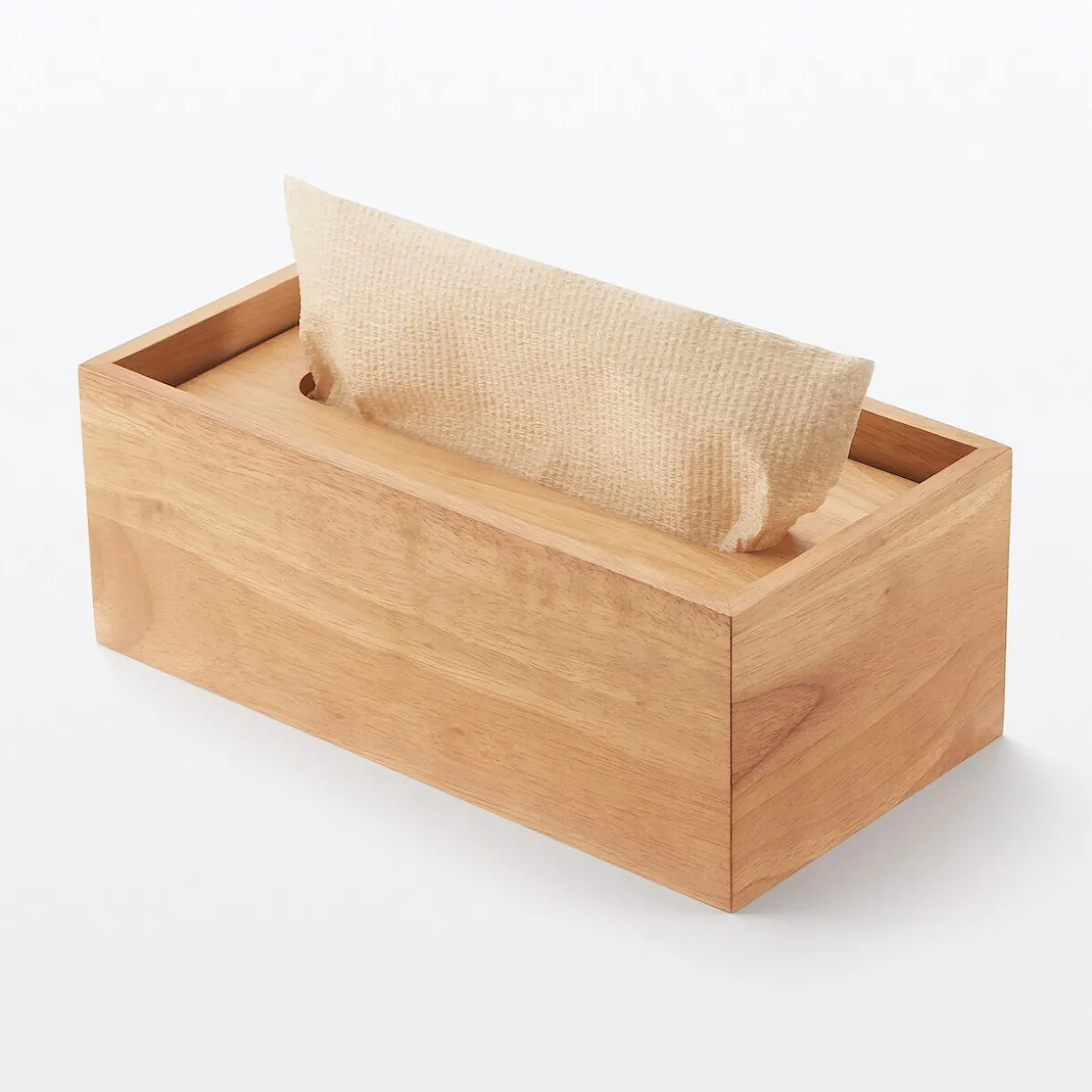 Boîte à mouchoirs en bois 24.5 x 12 x 9 cm