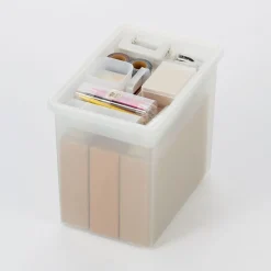 Boîte de rangement ouverte en PP ‐ 25cm L
