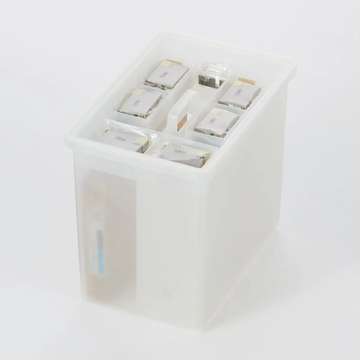 Boîte de rangement ouverte en PP ‐ 25cm L