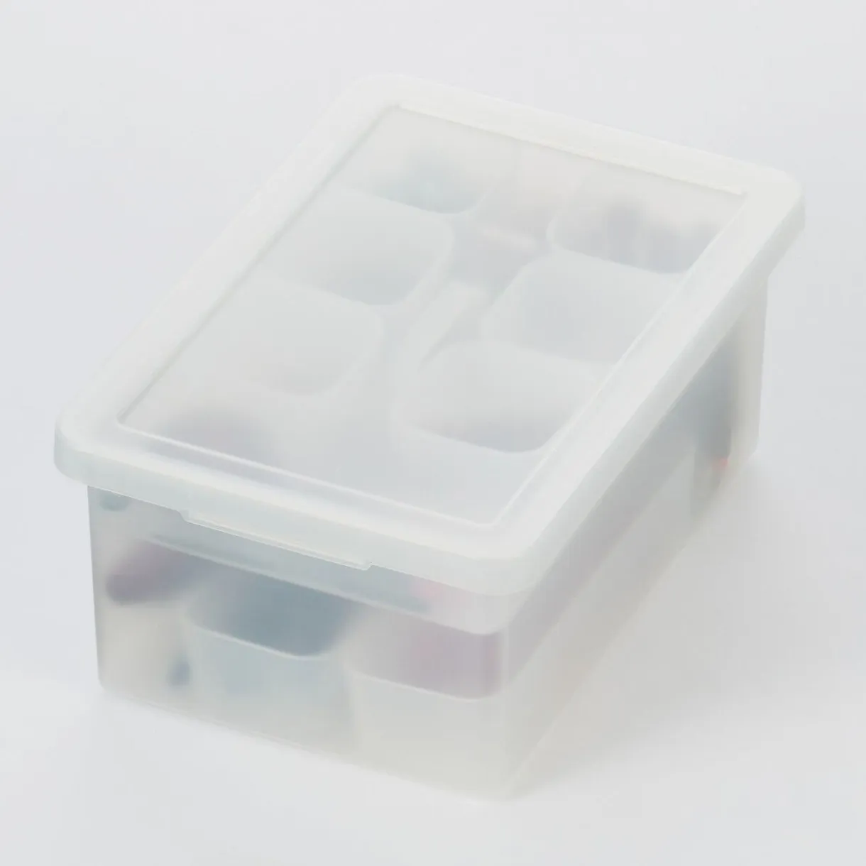 Boîte de rangement ouverte en PP ‐ 25cm S