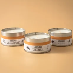 Bougie Métal ‐ Prune et thé Oolong