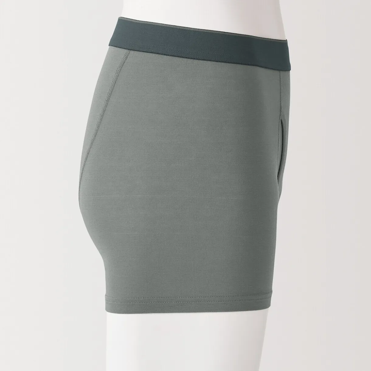 Boxer avec ouverture frontale en lyocell pour homme.