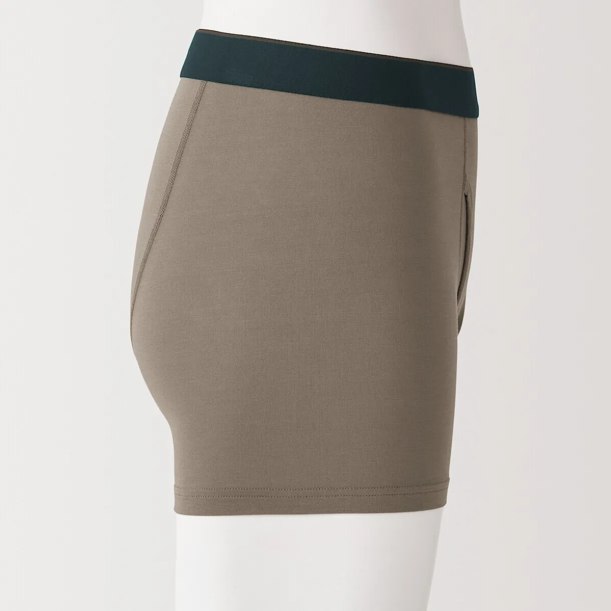 Boxer avec ouverture frontale en lyocell pour homme.