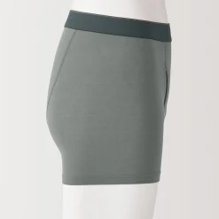 Boxer avec ouverture frontale en lyocell pour homme.