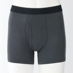 Boxer avec ouverture frontale en lyocell pour homme