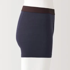 Boxer avec ouverture frontale en lyocell.