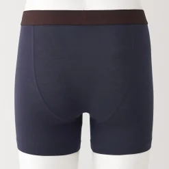 Boxer avec ouverture frontale en lyocell.