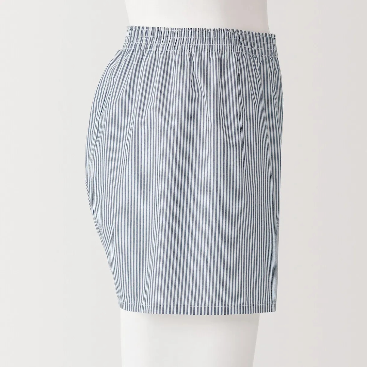 Boxers à ouverture frontale en pur coton pour homme