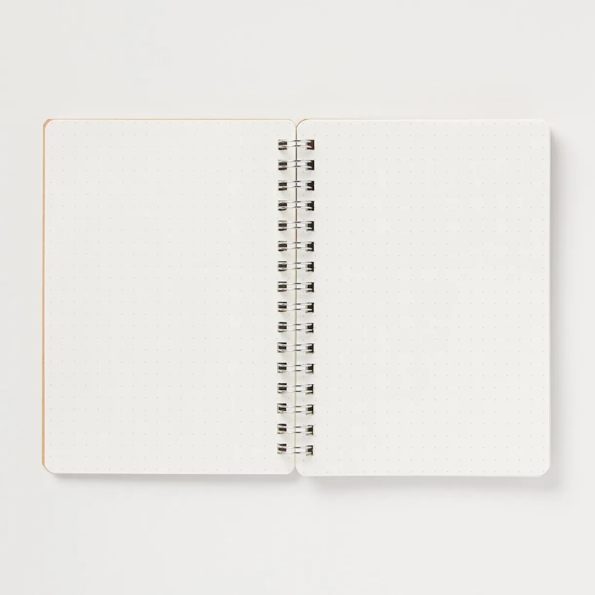 Cahier à double spirale en papier de haute qualité pointillé A6