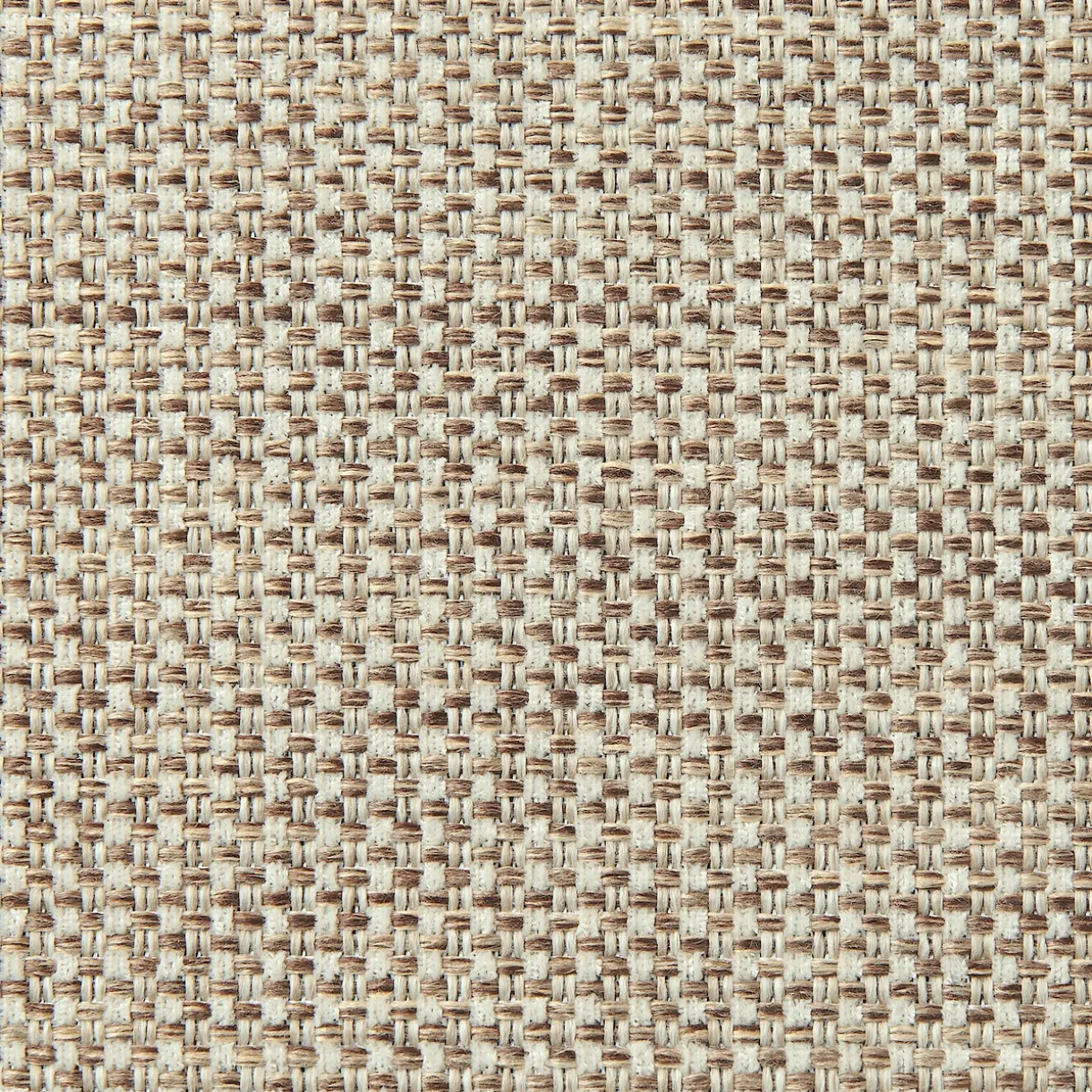 Canapé en polyester tissé sans accoudoirs ‐ 3 places, Beige