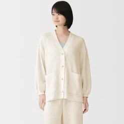 Cardigan long en maille ample pour femme