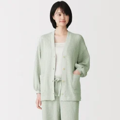 Cardigan long en maille ample pour femme