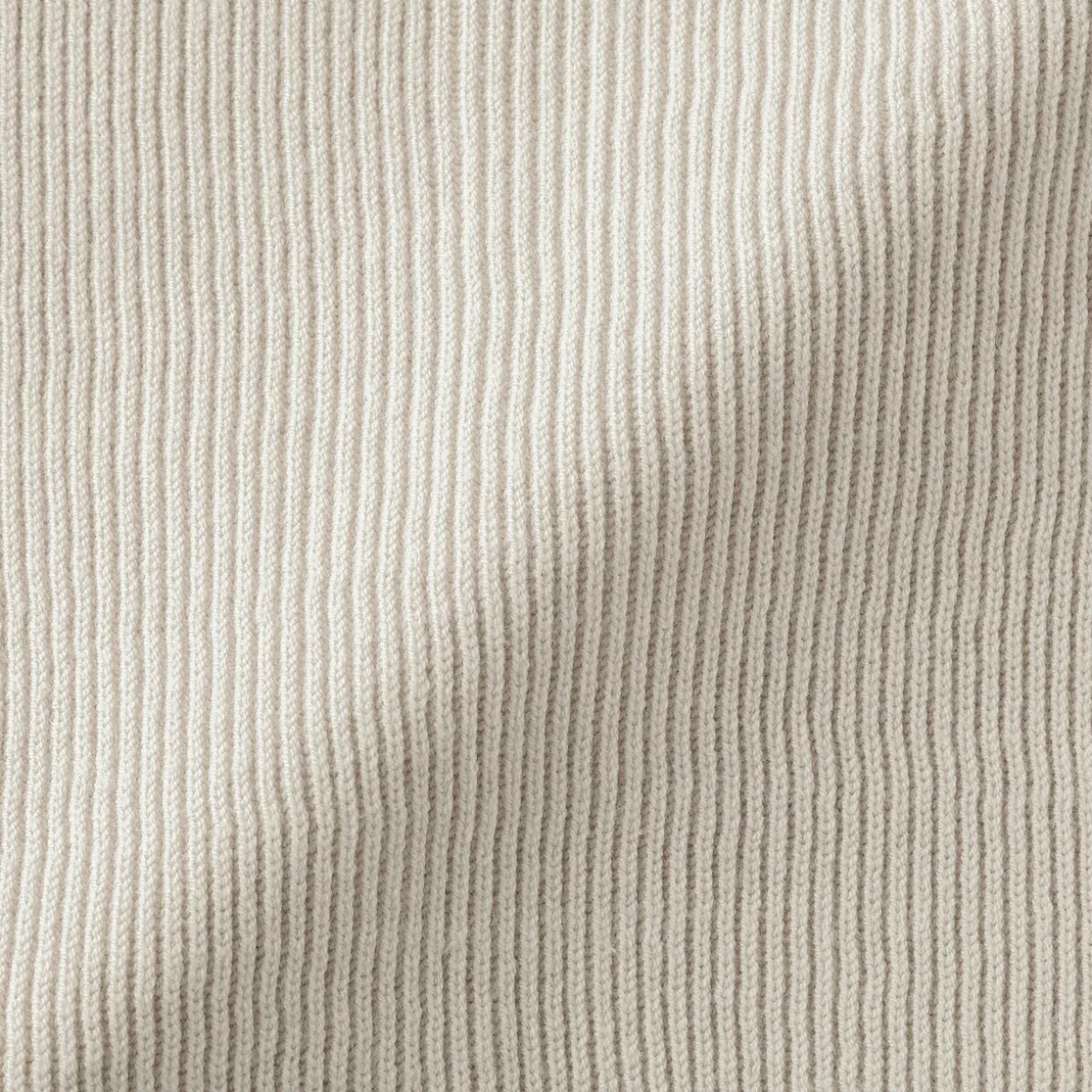 Cardigan zippé et côtelé en mélange de coton pour homme