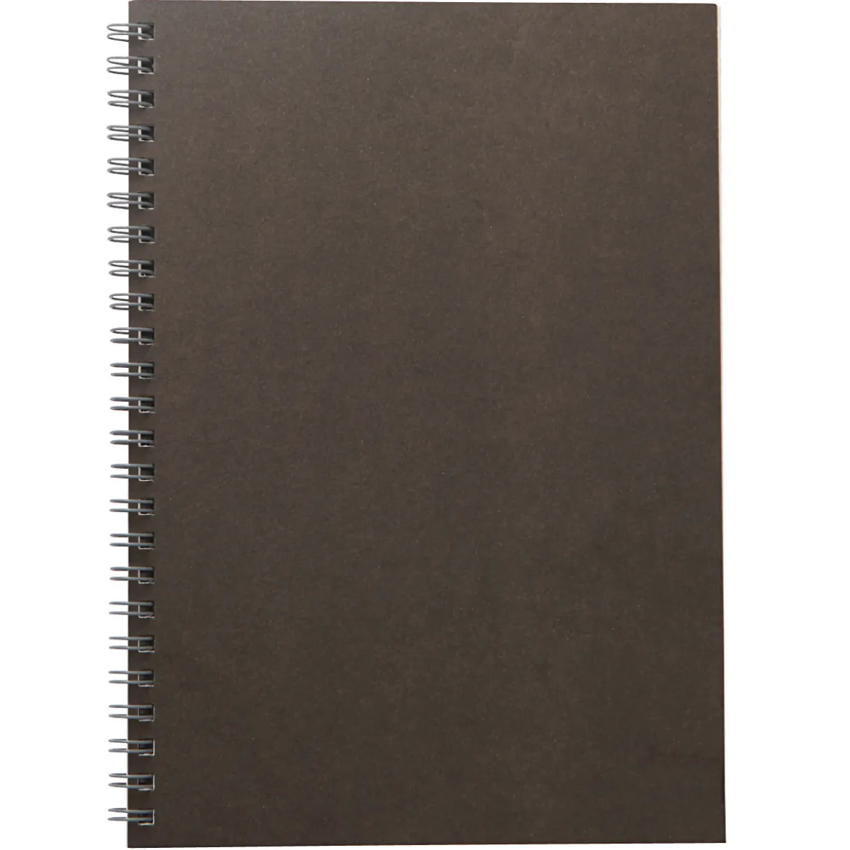 Carnet à double spirale en papier d`arbres de plantation A5