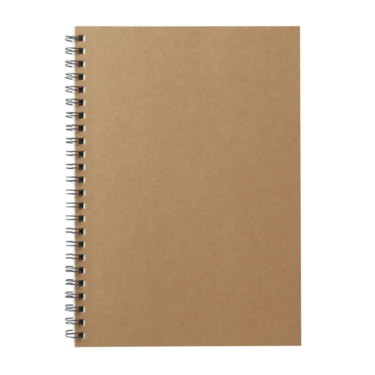 Carnet à double spirale en papier d`arbres de plantation A5