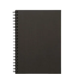 Carnet double spirale en papier recyclé format B6