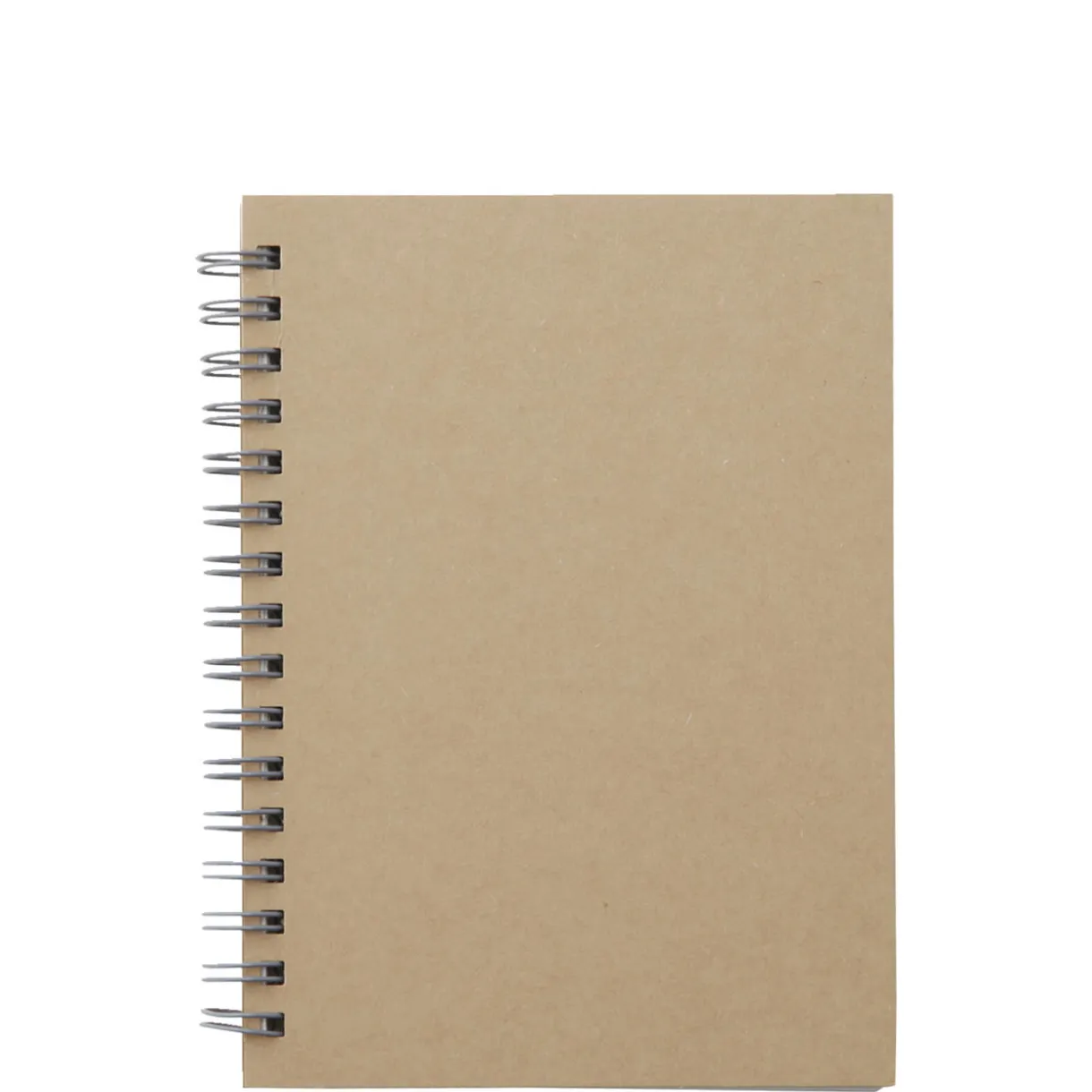 Carnet double spirale en papier recyclé A6