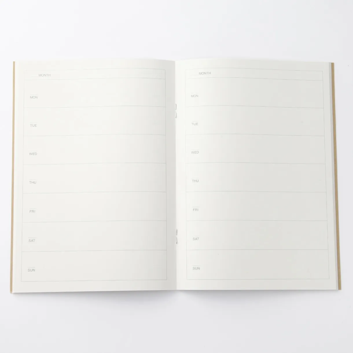 Carnet hebdomadaire