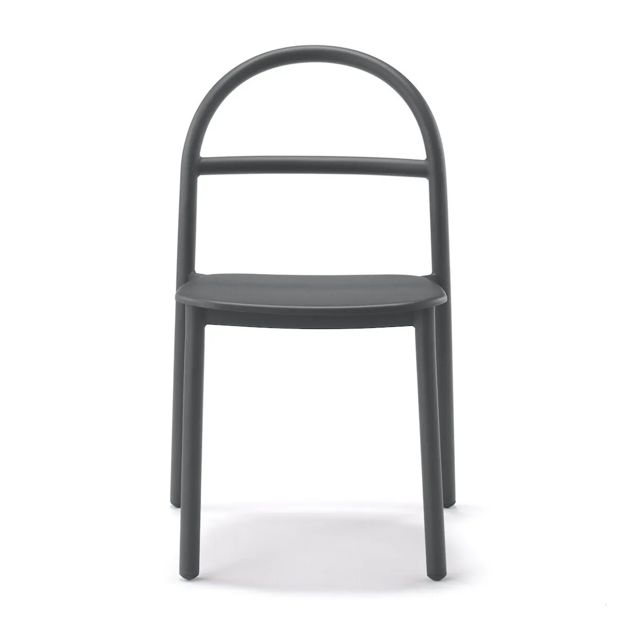Chaise en aluminium - Gris foncé