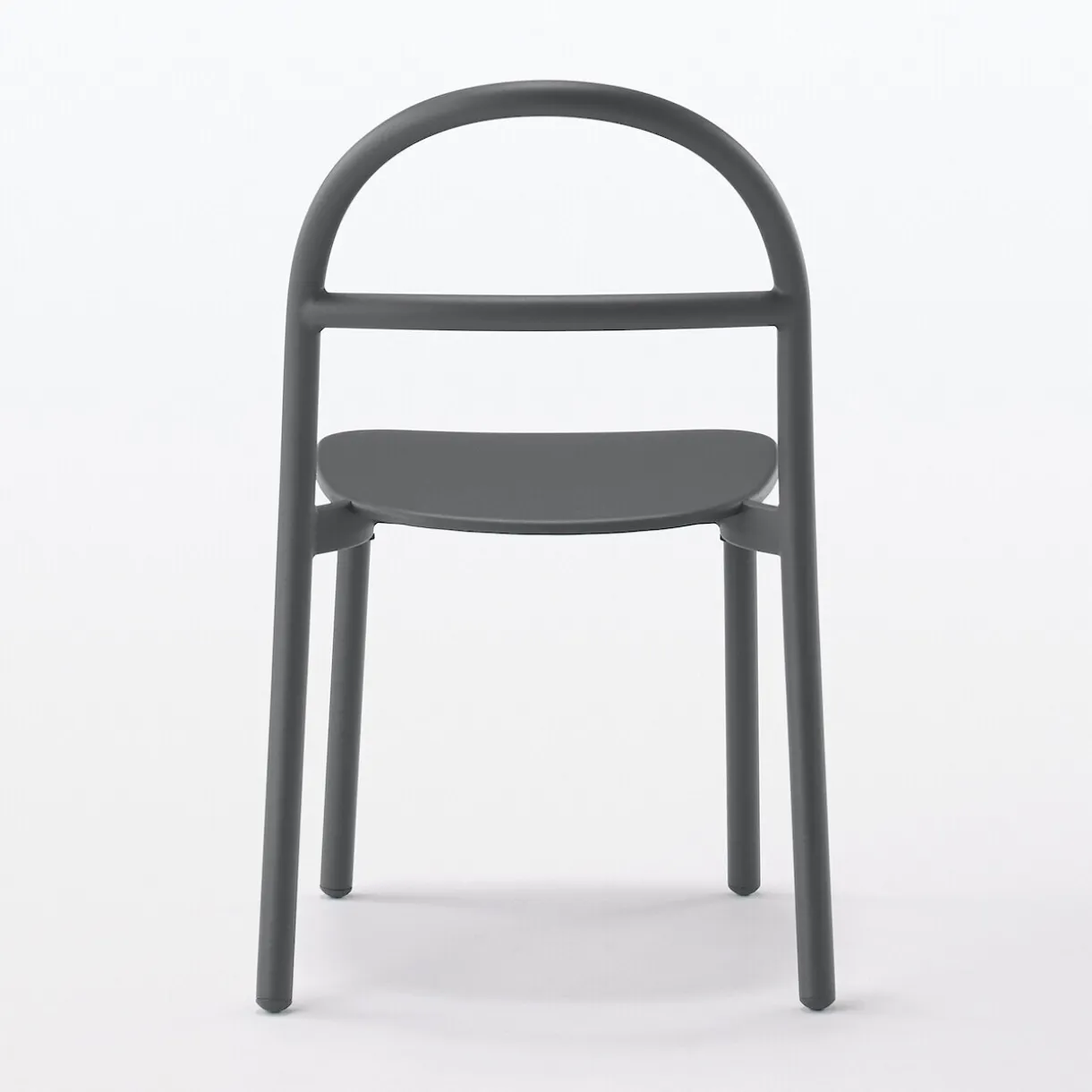 Chaise en aluminium - Gris foncé