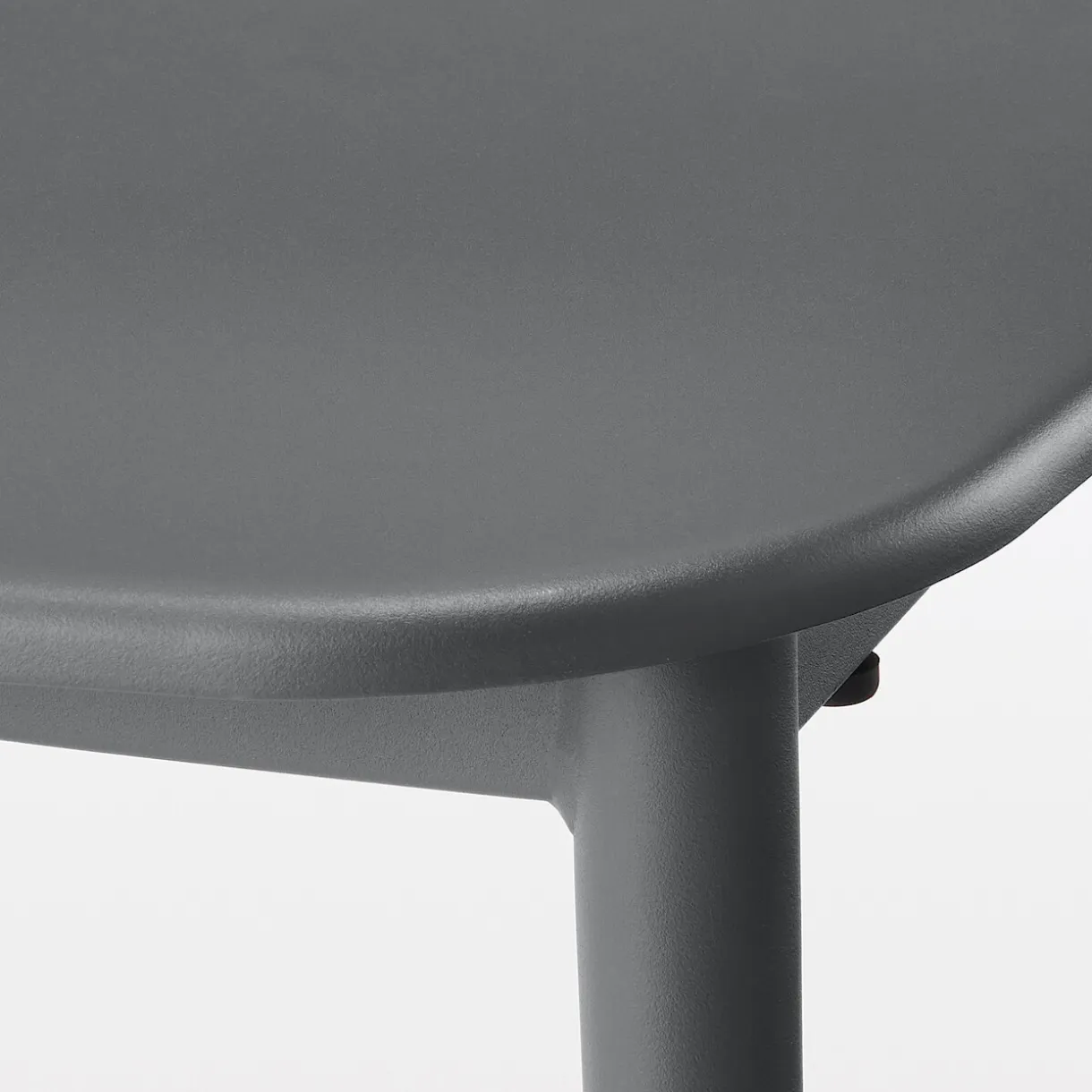 Chaise en aluminium - Gris foncé