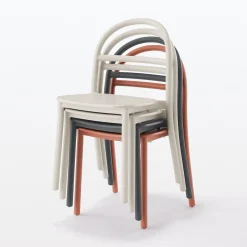 Chaise en aluminium - Gris foncé