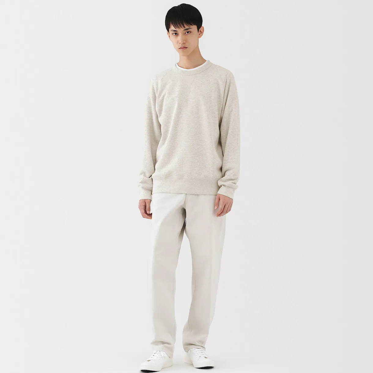 Chandail en coton traditionnellement tricoté pour homme