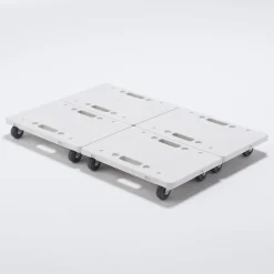 Chariot plateforme modulaire en polypropylène recyclé