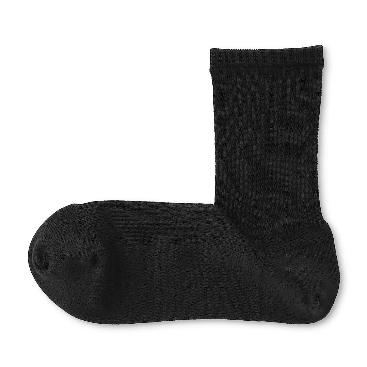 Chaussettes avec bord confortable et rayures pour femme