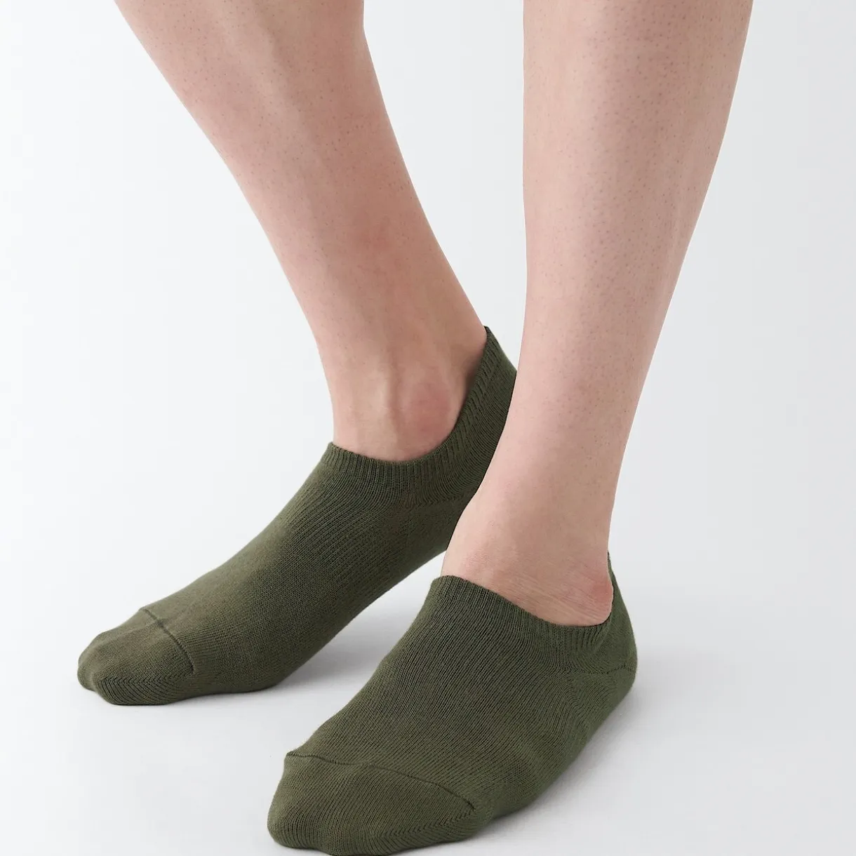 Chaussettes basses à angle droit pour homme