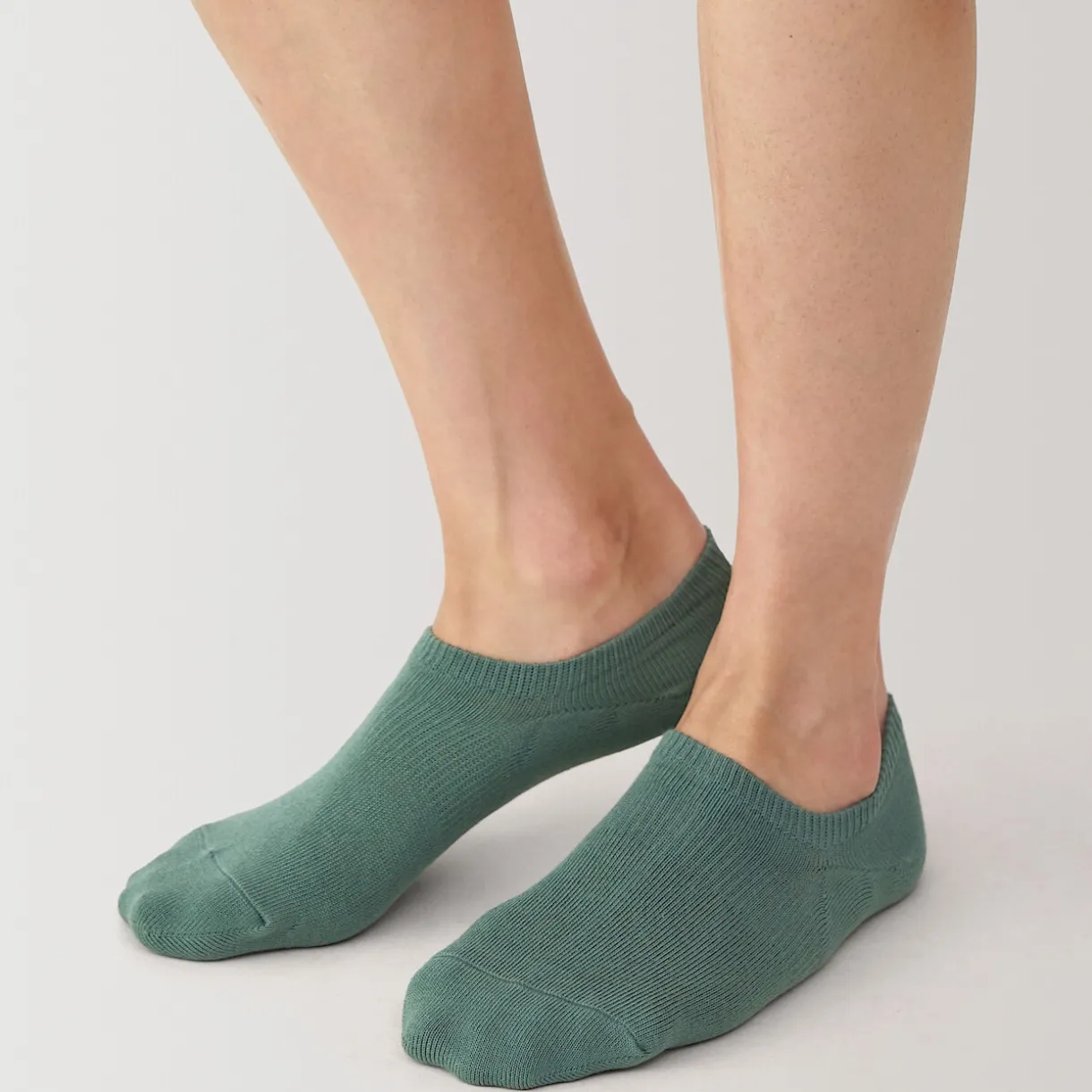 Chaussettes basses à angle droit pour homme