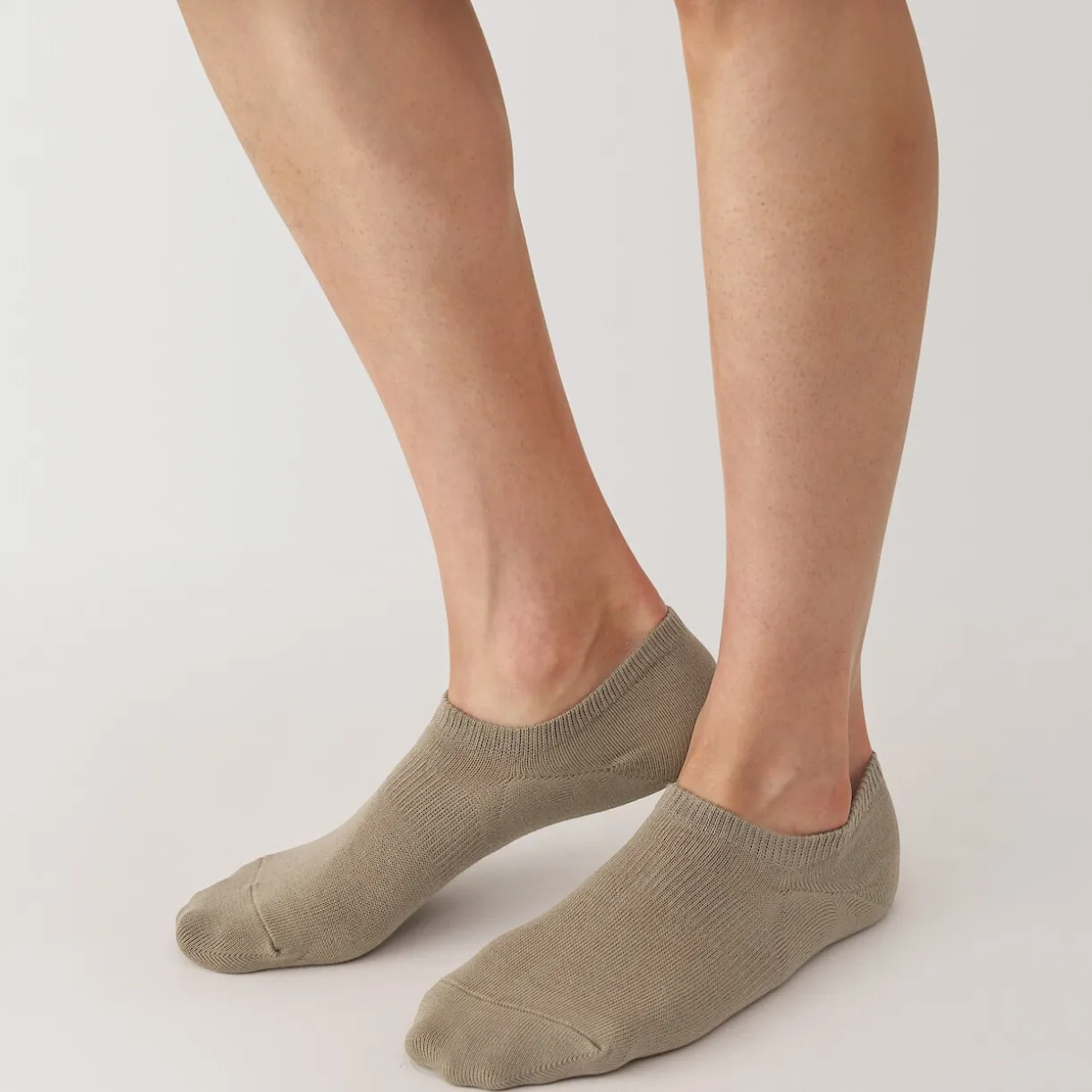 Chaussettes basses à angle droit pour homme