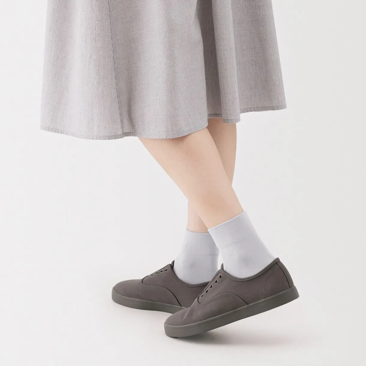 Chaussettes cheville en modal mélangé à angle droit avec bord confortable pour femme