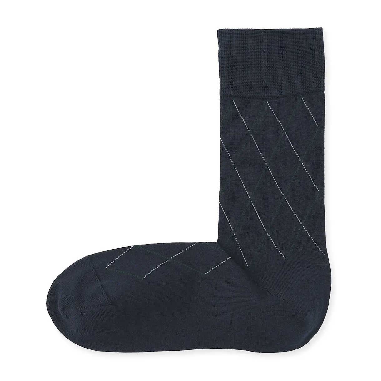 Chaussettes chic Argyle en coton mélangé pour homme
