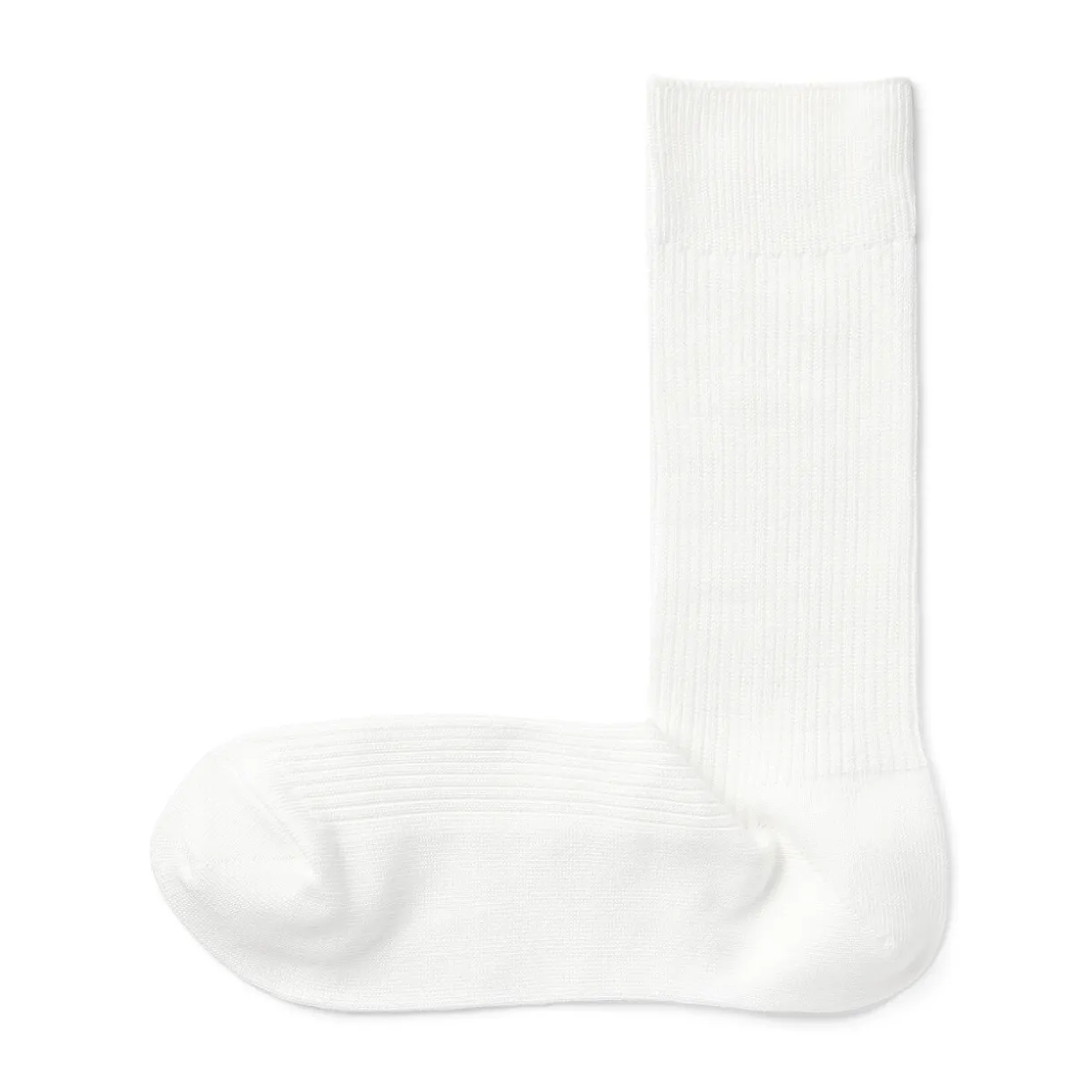 Chaussettes côtelées à angle droit pour homme