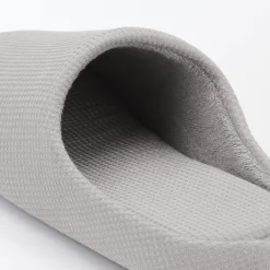 Chaussons mules à semelle intérieure en coton