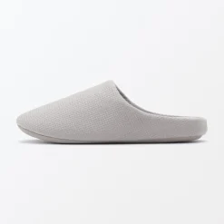 Chaussons mules à semelle intérieure en coton