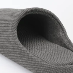 Chaussons mules à semelle intérieure en coton
