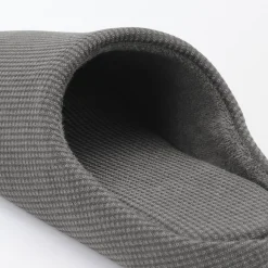 Chaussons mules à semelle intérieure en coton