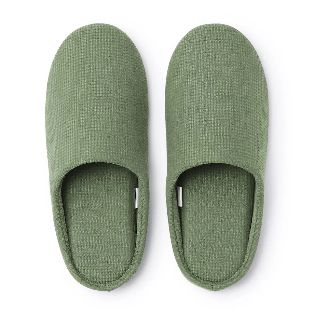 Chaussons mules à semelle intérieure en coton