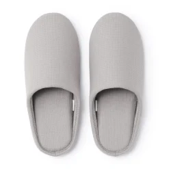 Chaussons mules à semelle intérieure en coton