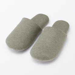 Chaussons mules en coton doux