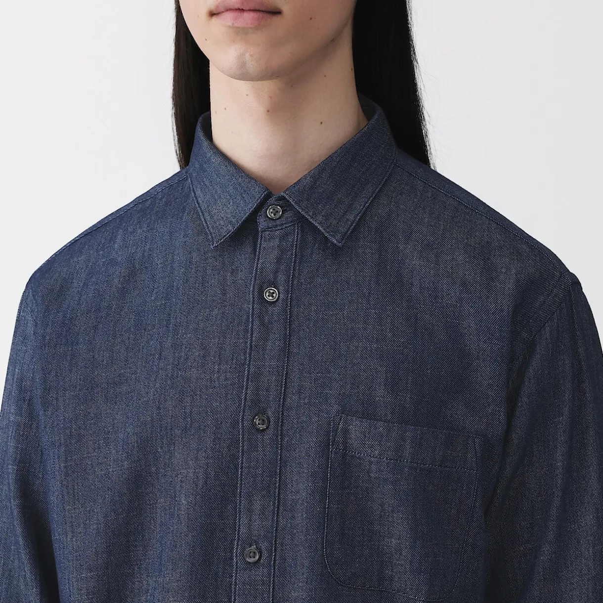 Chemise denim pour homme