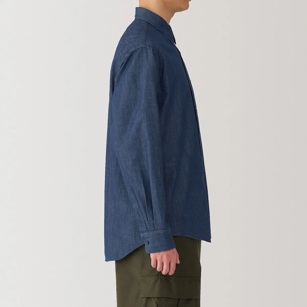 Chemise en denim pour homme