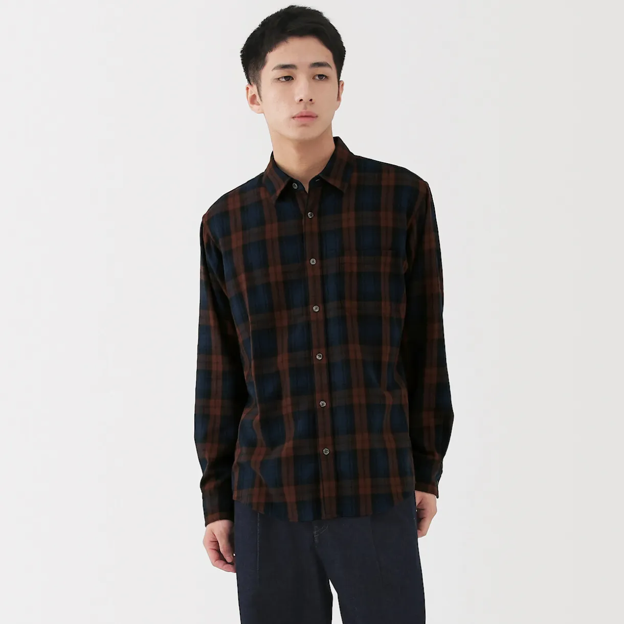 Chemise en flanelle pour homme
