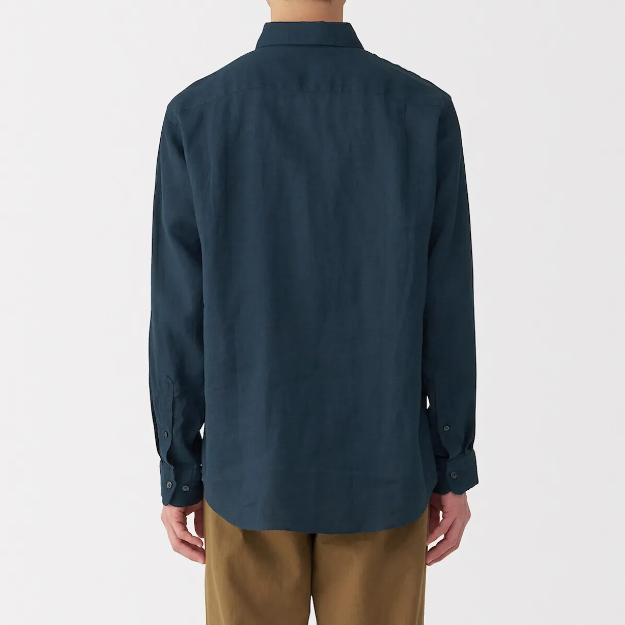 Chemise en lin lavé pour homme