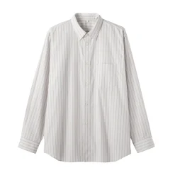 Chemise en popeline de coton biologique pour homme